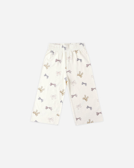 Bows Wide Leg Pant