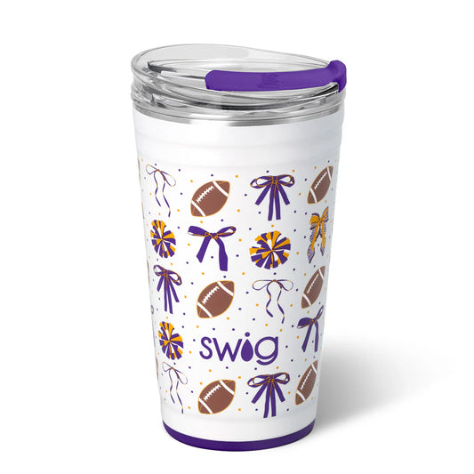 We've Got Spirit Purple + Yellow Party Cup 24oz