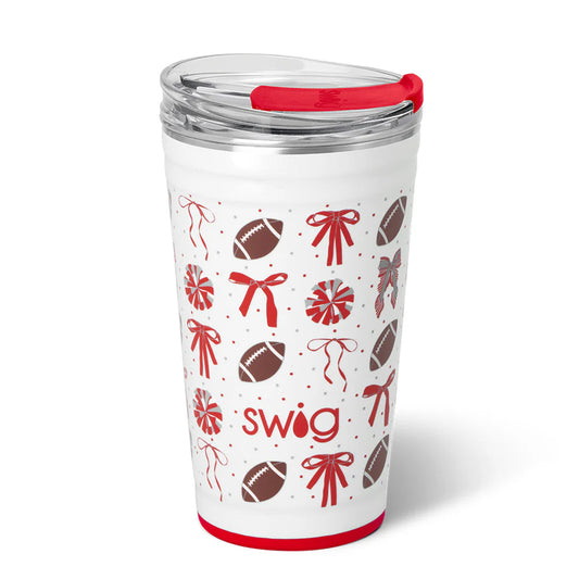 We've Got Spirit Black + Red Party Cup 24oz