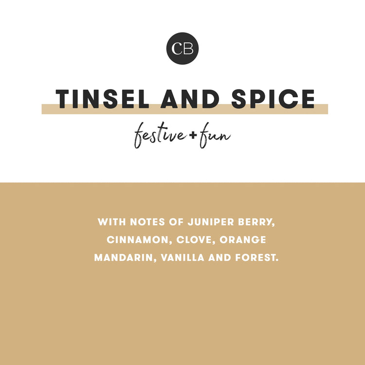 3oz. Glimmer Tinsel & Spice Mini Tin