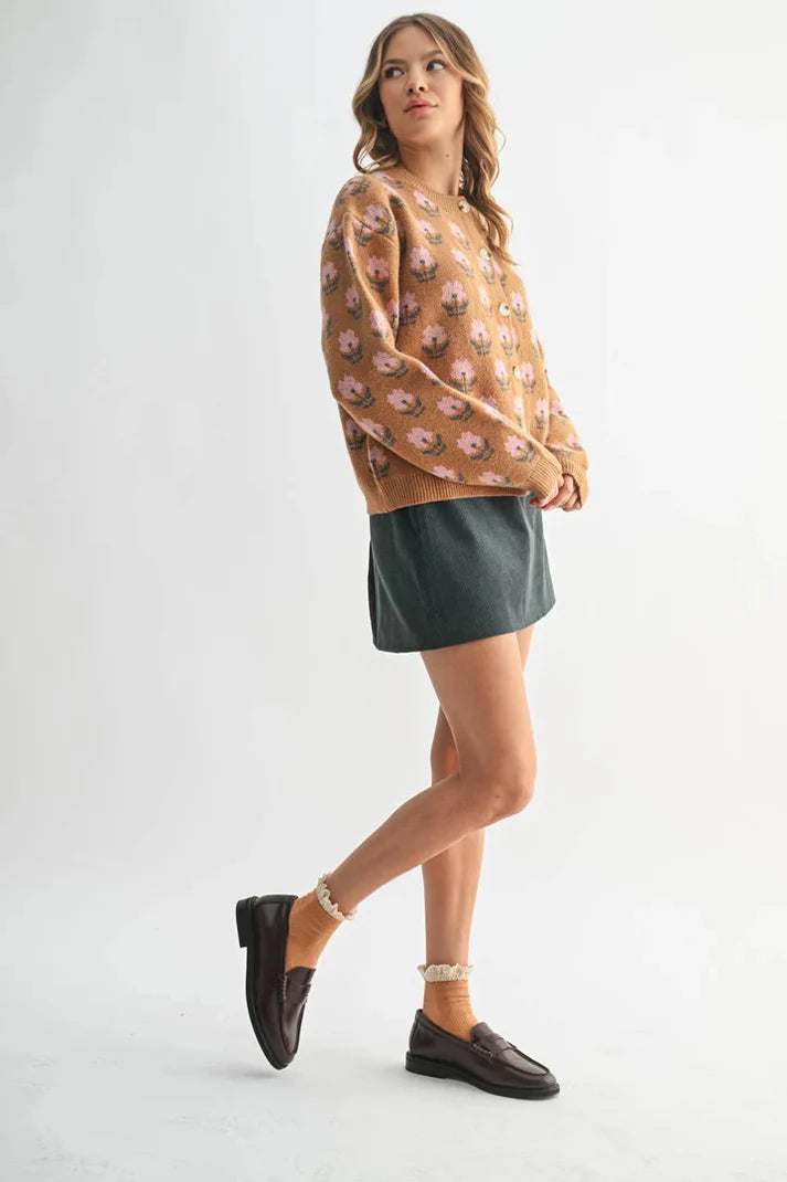 Picking Flowers Cardi