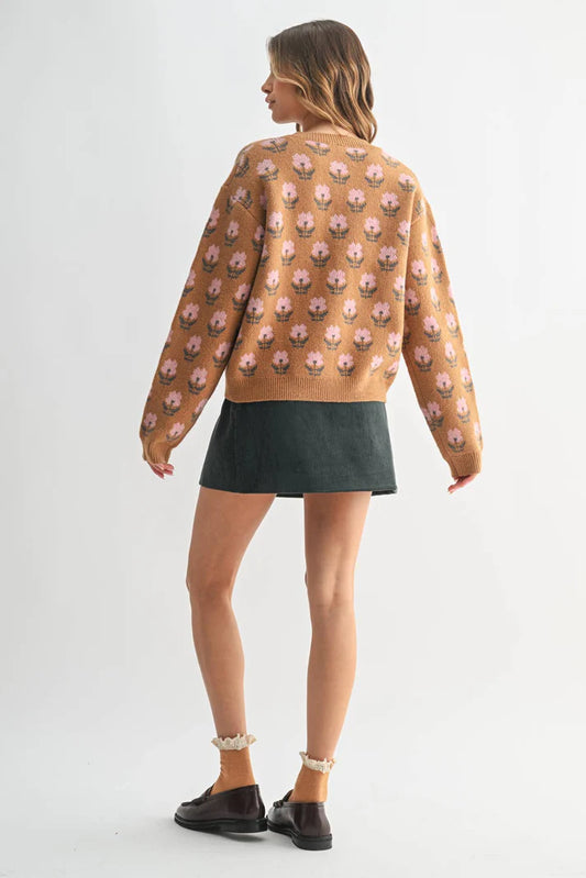 Picking Flowers Cardi