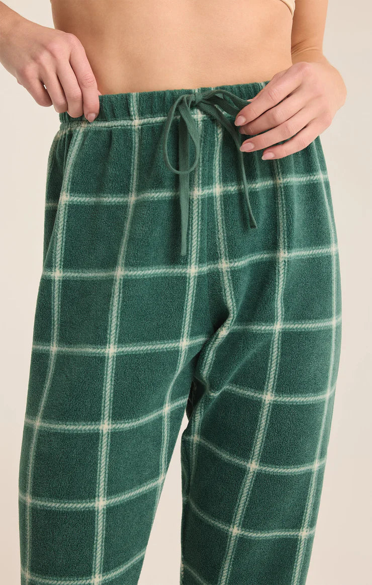 Plaid Jogger