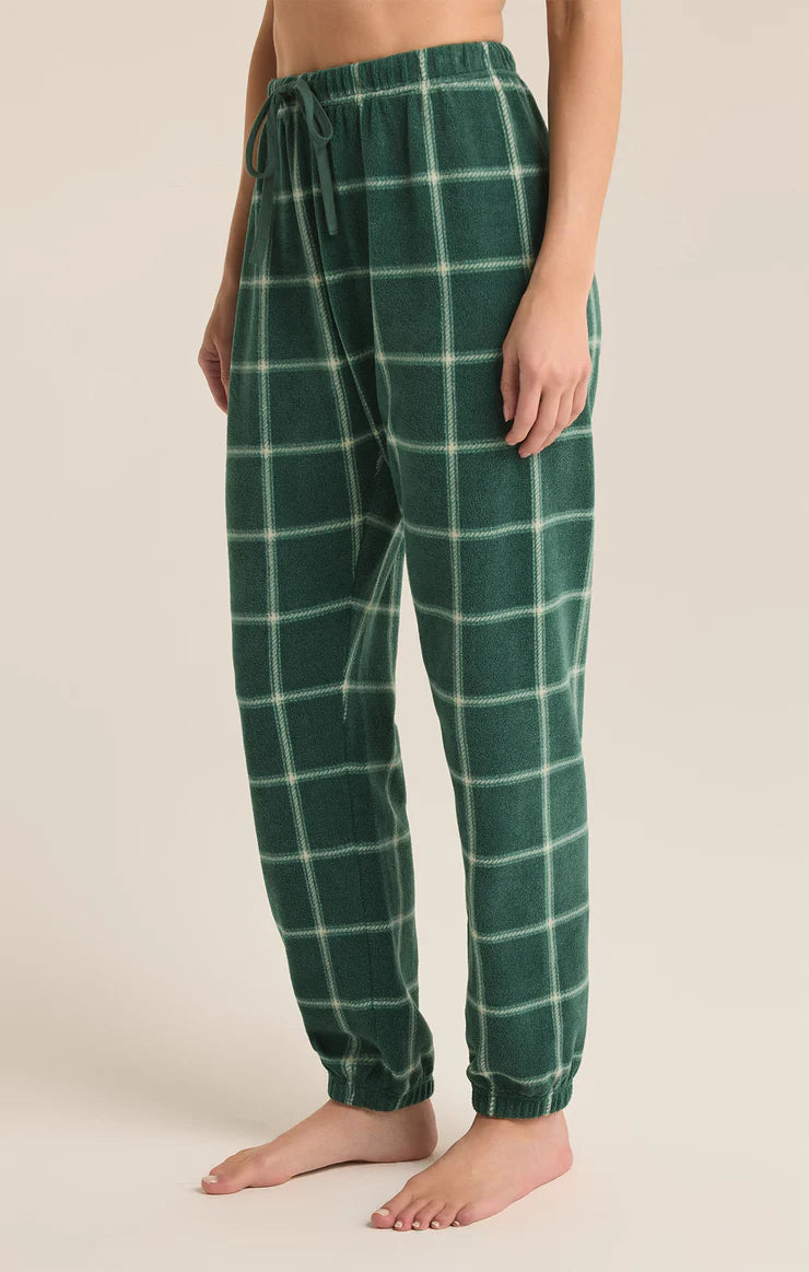 Plaid Jogger