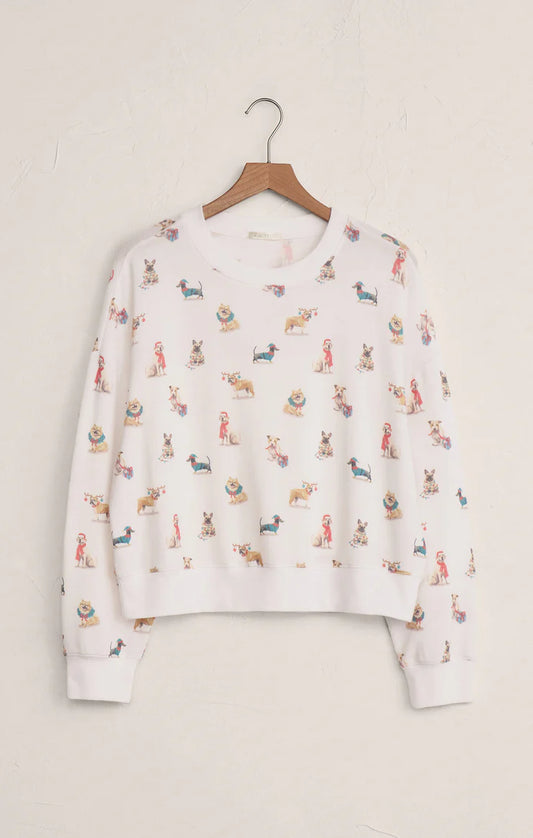 Cozy Up Pup LS Top