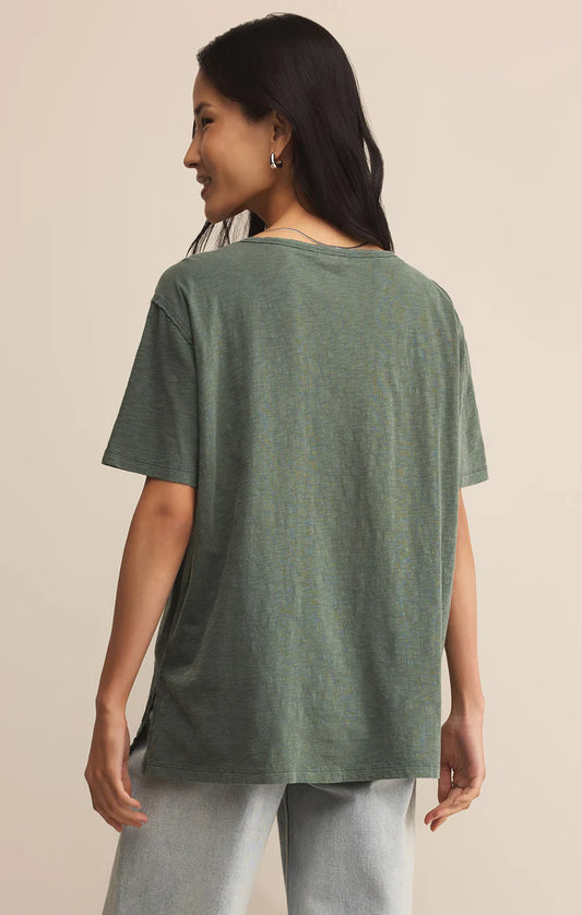 Lively Relaxed V-Neck Tee