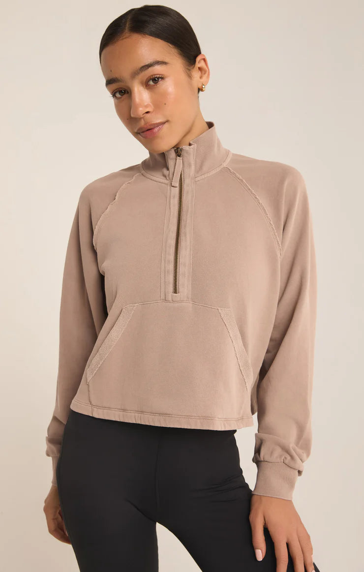 On The Run Half Zip Sweatshirt