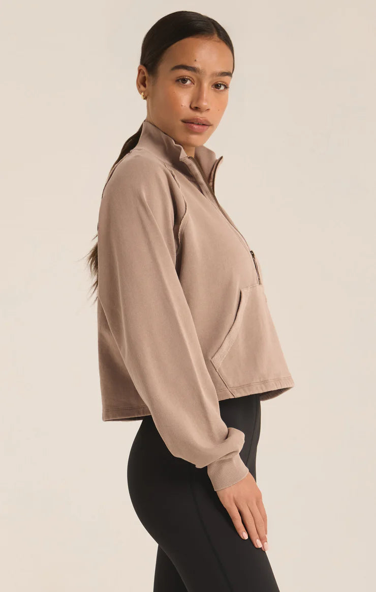 On The Run Half Zip Sweatshirt