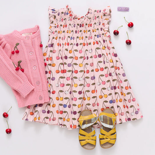 Cloud Pink Cherry Stevie Dress