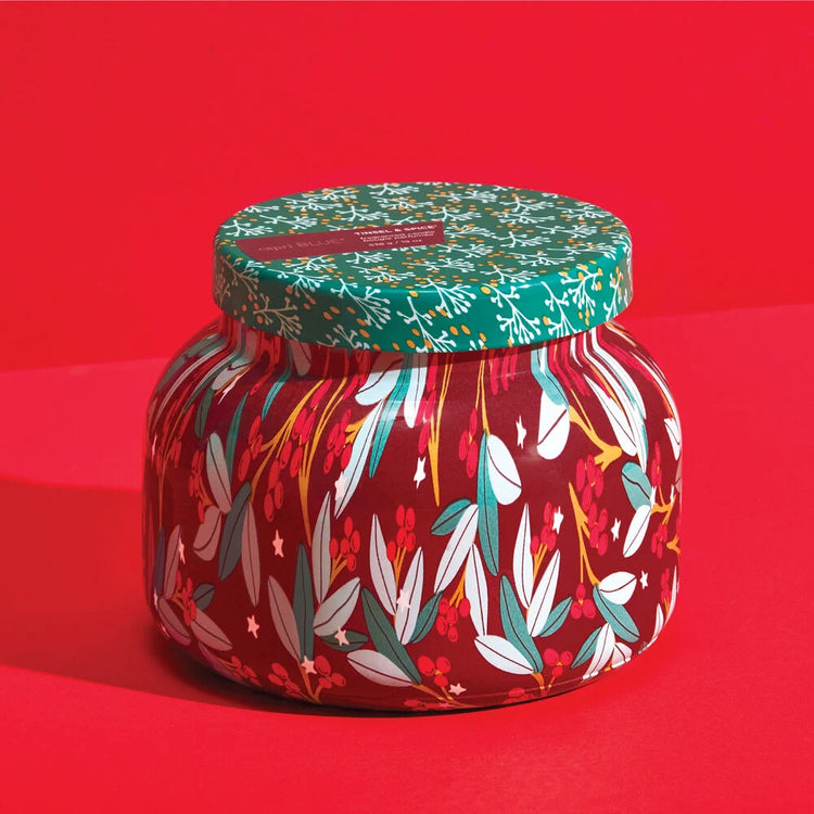 Tinsel & Spice 19 oz. Holiday Pattern Play Jar