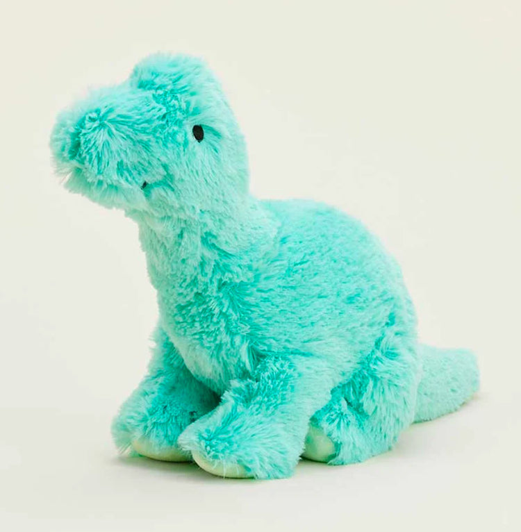 Teal Long Neck Dino Junior Warmies