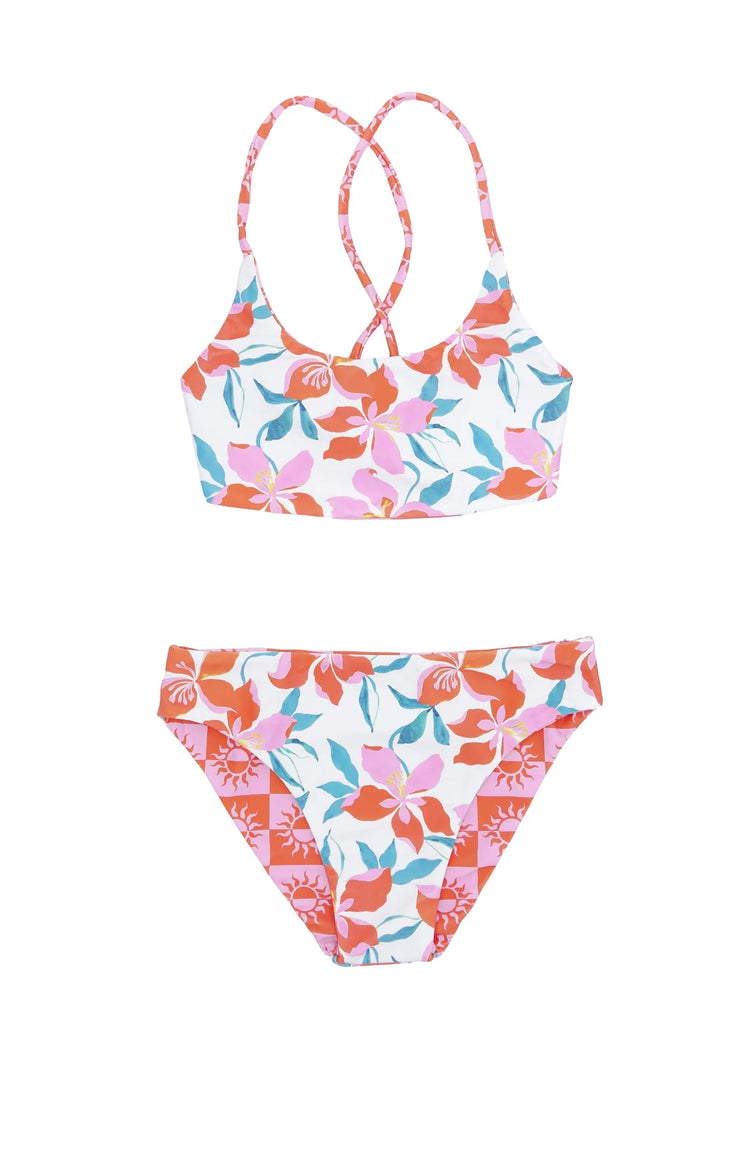 Ecru Waverly Reversible Bikini