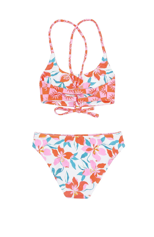 Ecru Waverly Reversible Bikini