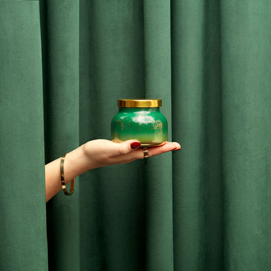 Crystal Pine 8oz Glimmer Jar